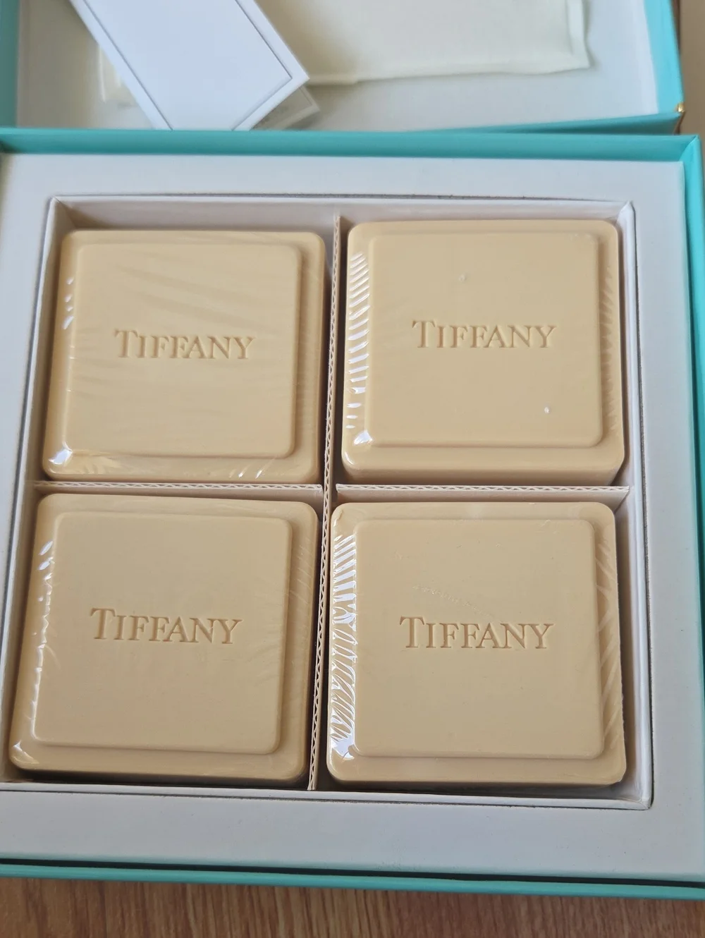 Tiffany & Co. Classic 4 Scented Soaps SEALED 14oz NWT In Box